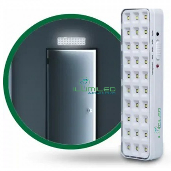 LUMINARIA LED DE EMERGENCIA 60 LEDS 2W