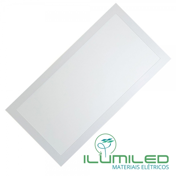 PLAFON EMBUTIR LED 32W - RETANGULAR - Branco Frio - Morno ou Quente