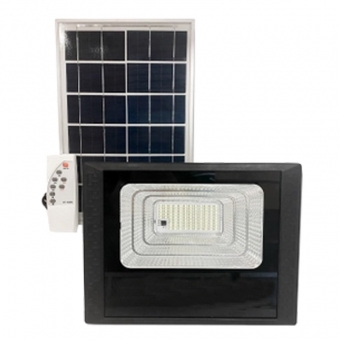 REFLETOR LED 200W COM PLACA SOLAR E CONTROLE REMOTO