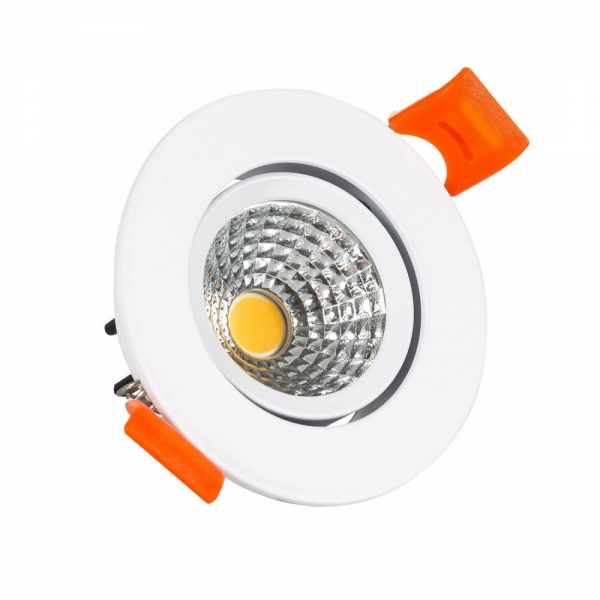 SPOT LED EMBUTIR - DOWNLIGHT - 5W (redondo ou quadrado)