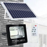 REFLETOR LED 500W COM PLACA SOLAR E CONTROLE REMOTO