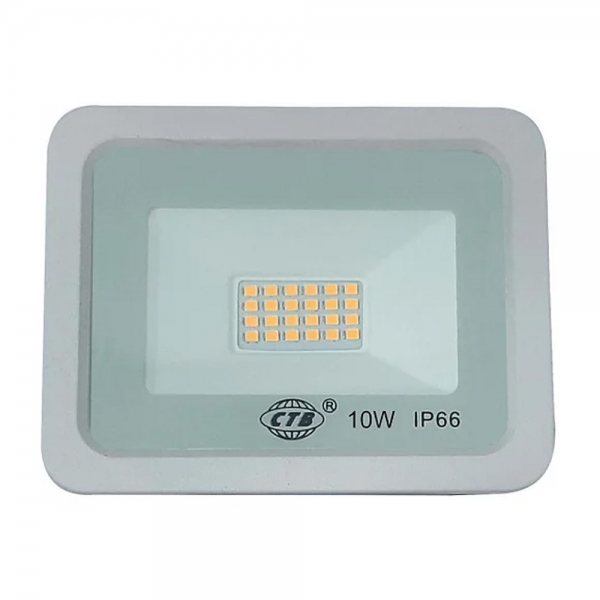 REFLETOR LED BLR-10F CARCAÇA BRANCA