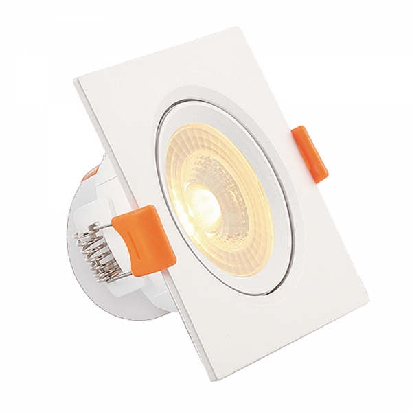 SPOT LED EMBUTIR - DOWNLIGHT - 7W (redondo ou quadrado)