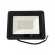 REFLETOR LED BLR-50F CARCAÇA PRETO