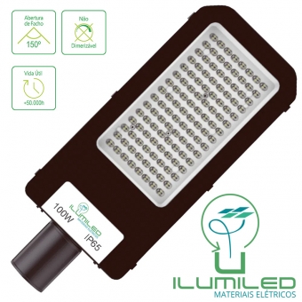 LUMINÁRIA PÚBLICA - COM SENSOR - 50W - IP65