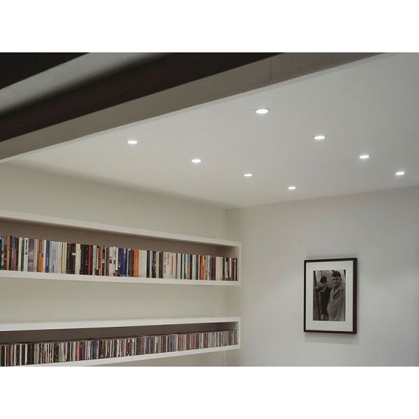 SPOT LED EMBUTIR - DOWNLIGHT - 5W (redondo ou quadrado)