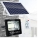 REFLETOR LED 100W COM PLACA SOLAR E CONTROLE REMOTO